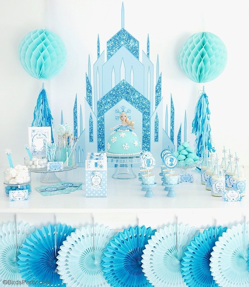 A Frozen Inspired Birthday Party - Party Ideas